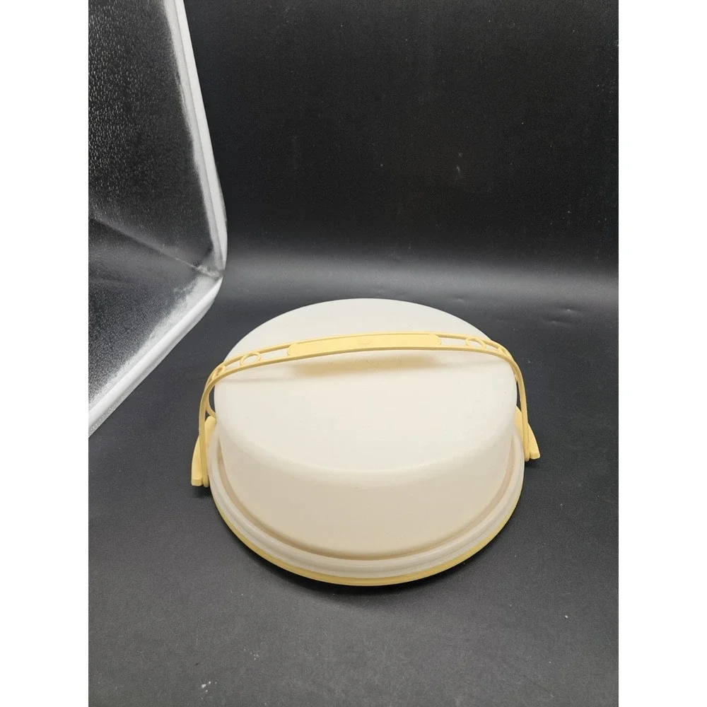 Tupperware 719-1 Pie Keeper Carrier ~ GOOD USED CONDITION
